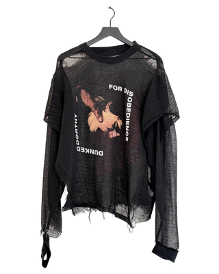 ERD Dunked Dorothy Gauzy Long Sleeve Shirt (RUNWAY)