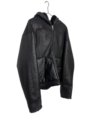 Rick Owens FW23 Reversible leather / shearling jacket