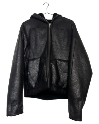 Rick Owens FW23 Reversible leather / shearling jacket