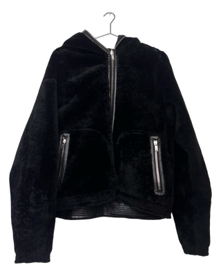 Rick Owens FW23 Reversible leather / shearling jacket