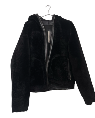 Rick Owens FW23 Reversible leather / shearling jacket