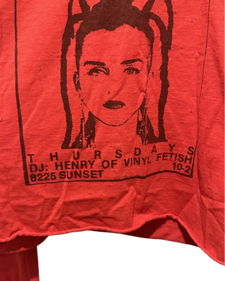 ERD RUNWAY VINYL FETISH TEE - 2016