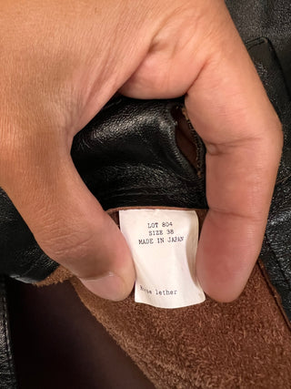 Taiga Takahashi Japanese horse leather jacket