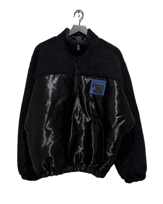 Sherpa Nylon Half-Zip Jacket