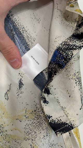 ERD Captain Beefheart Silk Button-Down Shirt