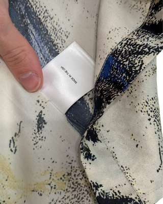 ERD Captain Beefheart Silk Button-Down Shirt