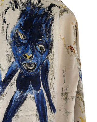 ERD Captain Beefheart Silk Button-Down Shirt