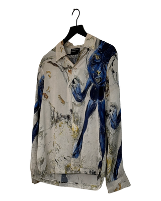 ERD Captain Beefheart Silk Button-Down Shirt