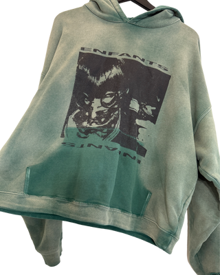 ERD Girl/Gun Green Hoodie