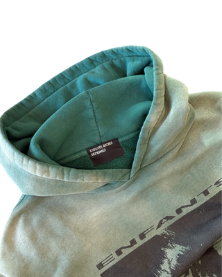 ERD Girl/Gun Green Hoodie