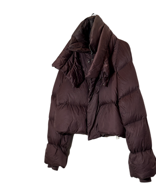 Rick Owens Puffer Jacket, Burgundy