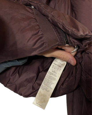 Rick Owens Puffer Jacket, Burgundy