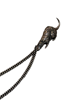 ERD SS23 Rat Brooch, .925 Silver